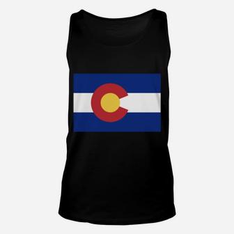 State Of Colorado Flag Cool Co Coloradan Flags Women Men Sweatshirt Unisex Tank Top | Crazezy CA