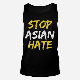 Stop Asian Hate Unisex Tank Top | Crazezy