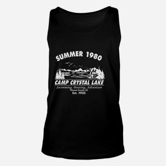 Summer 1980 Funny Graphic Camping Vintage Cool 80s Unisex Tank Top | Crazezy AU