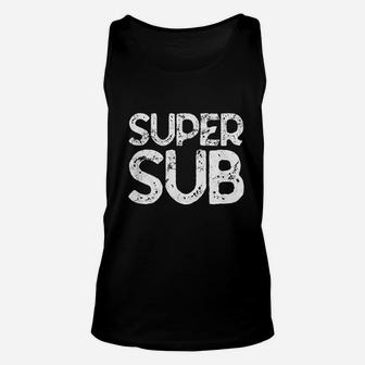 Super Substitute Soccer School Teacher Superpower Unisex Tank Top | Crazezy