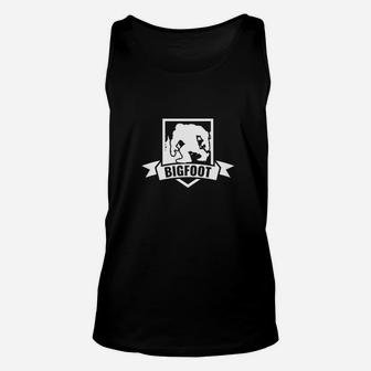 The Walking Bigfoot Funny Camping Birthday Gift Unisex Tank Top | Crazezy AU