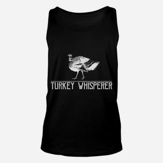 Turkey Whisperer-Turkey Hunting-Turkey Hunting Season Gift Unisex Tank Top | Crazezy