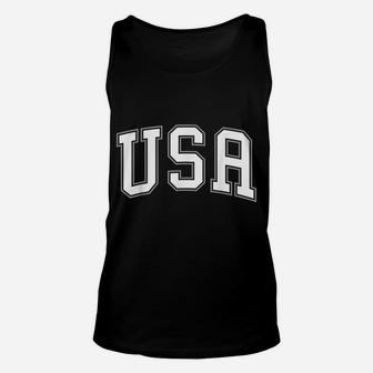 Usa T Shirt Women Men Patriotic American Pride 4Th Of July Unisex Tank Top | Crazezy