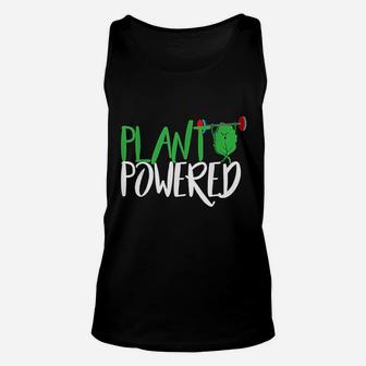 Vegan Workout Gift Design For Plant Powered Athletes Gym Unisex Tank Top | Crazezy