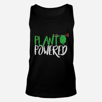 Vegan Workout Gift Design For Plant Powered Athletes Gym Unisex Tank Top | Crazezy UK
