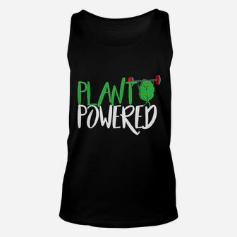 Vegan Workout Gift Plant Powered Athletes Gym Unisex Tank Top | Crazezy