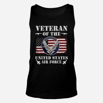 Veteran 365 Veteran Of The United States Air Force Unisex Tank Top | Crazezy UK