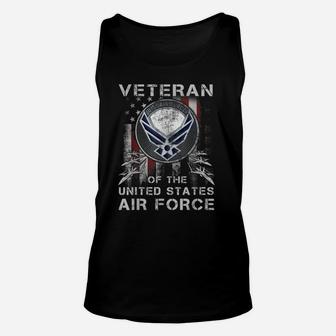 Veteran Of The US Air Force Vintage Unisex Tank Top | Crazezy