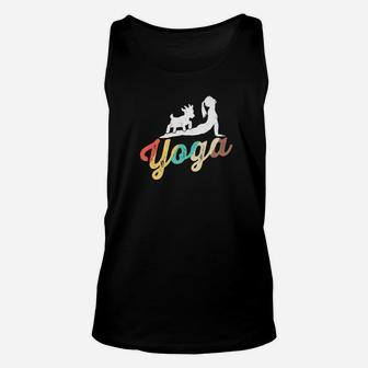 Vintage Goat Yoga For Women Funny Class Gift Retro Unisex Tank Top | Crazezy