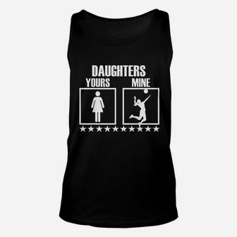 Volleyball Mom And Dad Gift For Volleyball Parents Unisex Tank Top | Crazezy