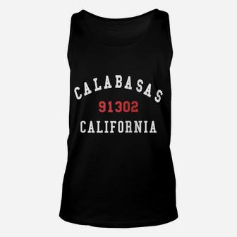 Womens Calabasas California 91302 Los Angeles Zip Code Perfect Gift Unisex Tank Top | Crazezy