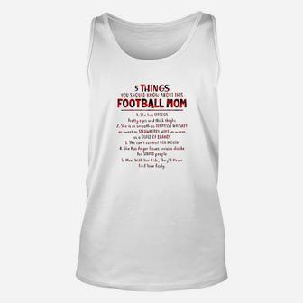 5 Things You Should Know About This Football Mom Unisex Tank Top | Crazezy