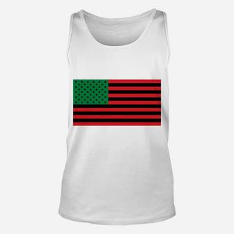 African American Flag Sweatshirt Unisex Tank Top | Crazezy