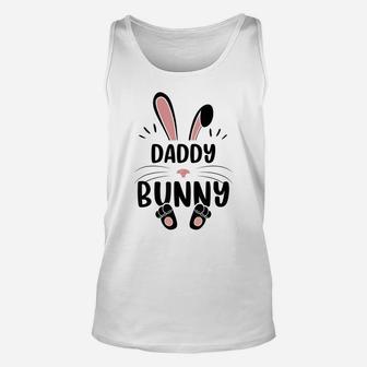 Daddy Bunny Funny Matching Easter Bunny Egg Hunting Unisex Tank Top | Crazezy
