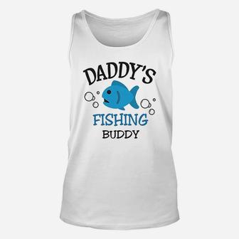 Daddys Dad Father Fishing Buddy Style B Fathers Day Unisex Tank Top | Crazezy AU