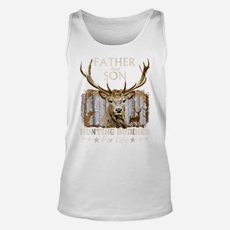 Father And Son Hunting Buddies For Life Gift For Dad Unisex Tank Top | Crazezy