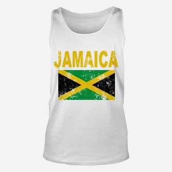 Flag Jamaica Tshirt Cool Jamaican Flags Travel Gift Top Tee Sweatshirt Unisex Tank Top | Crazezy DE