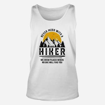 Funny Hiker Gift Hiking Lover Outdoor Quote Unisex Tank Top | Crazezy AU