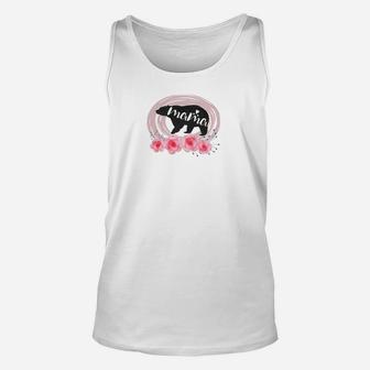 Mama Bear Cute Camping Tee For Women On Mothers Day Unisex Tank Top | Crazezy CA