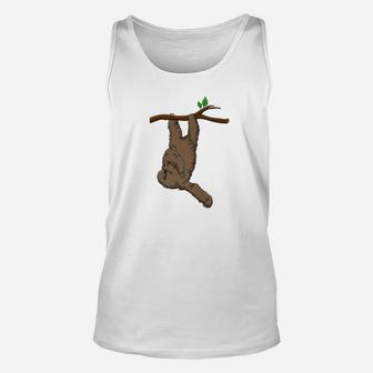 Novelty Sloth Dabbing Funny Dab Dance Sloth Gift Tee Unisex Tank Top | Crazezy UK