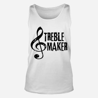 Treble Maker Treble Clef Sweatshirt Unisex Tank Top | Crazezy DE