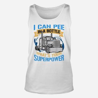 Trucker Driver Tshirt Funny Saying Gift Truck Tee Unisex Tank Top | Crazezy