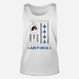 Veteran Of The United States Air Force Us Air Force Unisex Tank Top | Crazezy UK