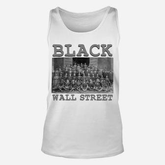 Vintage Black Business Black History Month Black Wall Street Unisex Tank Top | Crazezy