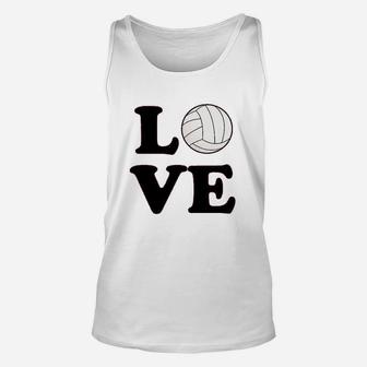 Volleyball Love Team Player Cute Fan Youth Kids Girl Boy Unisex Tank Top | Crazezy