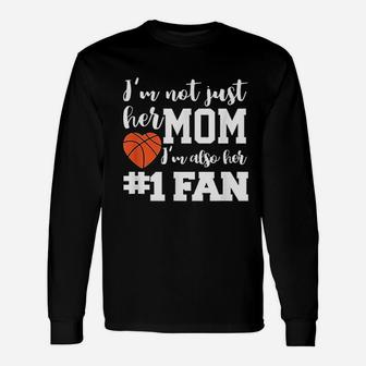 Basketball Mom Number One Fan Basketball Mothers Unisex Long Sleeve | Crazezy