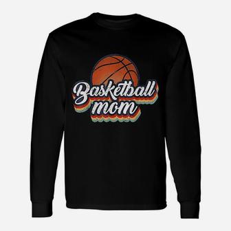 Basketball Mom Vintage 90s Style Basketball Mother Gift Unisex Long Sleeve | Crazezy