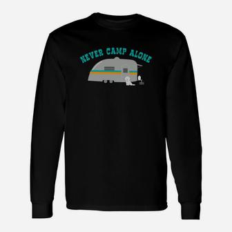 Bichon Frise Shirt Dog Rv Funny Camping Travel Trailer Unisex Long Sleeve | Crazezy AU