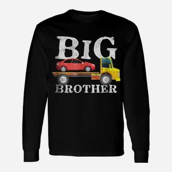 Big Brother - Car And Truck Shirt For Big Brothers Unisex Long Sleeve | Crazezy UK
