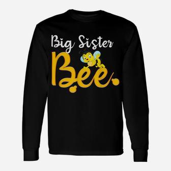 Big Sister Bee Matching Family First Bee Day Outfits Unisex Long Sleeve | Crazezy CA