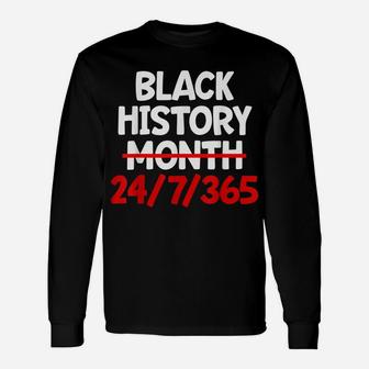 Black History Month African American Pride Gift Unisex Long Sleeve | Crazezy