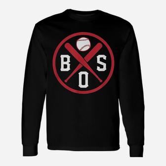 Boston Baseball Vintage Massachusetts Retro Sports Gift Unisex Long Sleeve | Crazezy AU