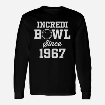 Bowling Gift For 54 Year Old Bowler 1967 Unisex Long Sleeve | Crazezy AU
