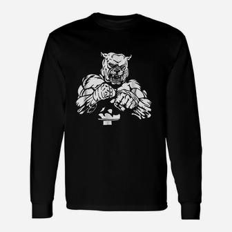 Bulldog Boxing Great Gifts For Boxer Sport Fan Lover Unisex Long Sleeve | Crazezy CA