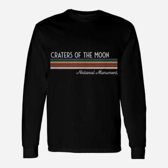Craters Of The Moon National Monument Unisex Long Sleeve | Crazezy