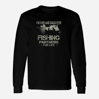 Dad And Daughter Fishing Partners Father Day Shirt Unisex Long Sleeve | Crazezy UK