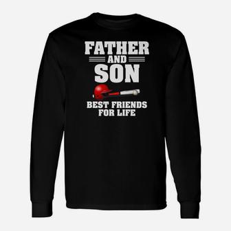 Dad Life Father Son Best Friends Baseball Men Gifts Unisex Long Sleeve | Crazezy AU