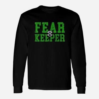 Fear The Goalkeeper Keeper Soccer Football Goalie Boys Girls Unisex Long Sleeve | Crazezy CA