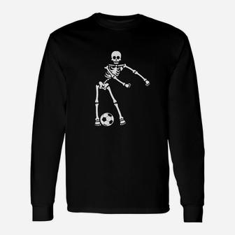 Flossing Skeleton Soccer Floss Dance Boys Men Unisex Long Sleeve | Crazezy CA