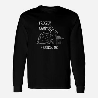 Freezer Camp Rabbit Meat Funny Homestead And Hunter Unisex Long Sleeve | Crazezy AU