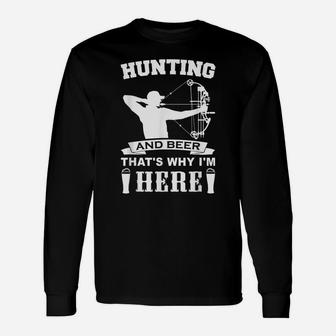 Funny Bow Hunting Archery Hunting Bow Hunter Gift Unisex Long Sleeve | Crazezy CA