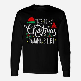 Funny Family Christmas Pajama Cute Xmas Retro Holiday Unisex Long Sleeve | Crazezy CA