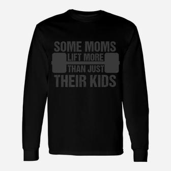 Funny Fit Mom Exercise Fitness Gym Mommy For Women Unisex Long Sleeve | Crazezy