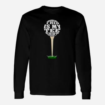 Funny Golf For Men Women Dad Fathers Day Golf Unisex Long Sleeve | Crazezy
