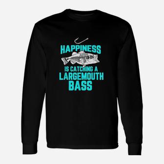 Funny Largemouth Bass Fishing Freshwater Fish Men Women Unisex Long Sleeve | Crazezy DE