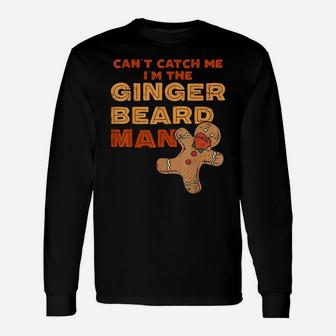 Ginger Beard Man, Funny Hipster Shirts, Chromosome 4 Unisex Long Sleeve | Crazezy UK